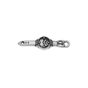 10 Pcs Tibetan Silver WRISTWATCH 24mm x 7mm Charms Pendants, Lead & Nickel Free Metal Charms Pendants Beads