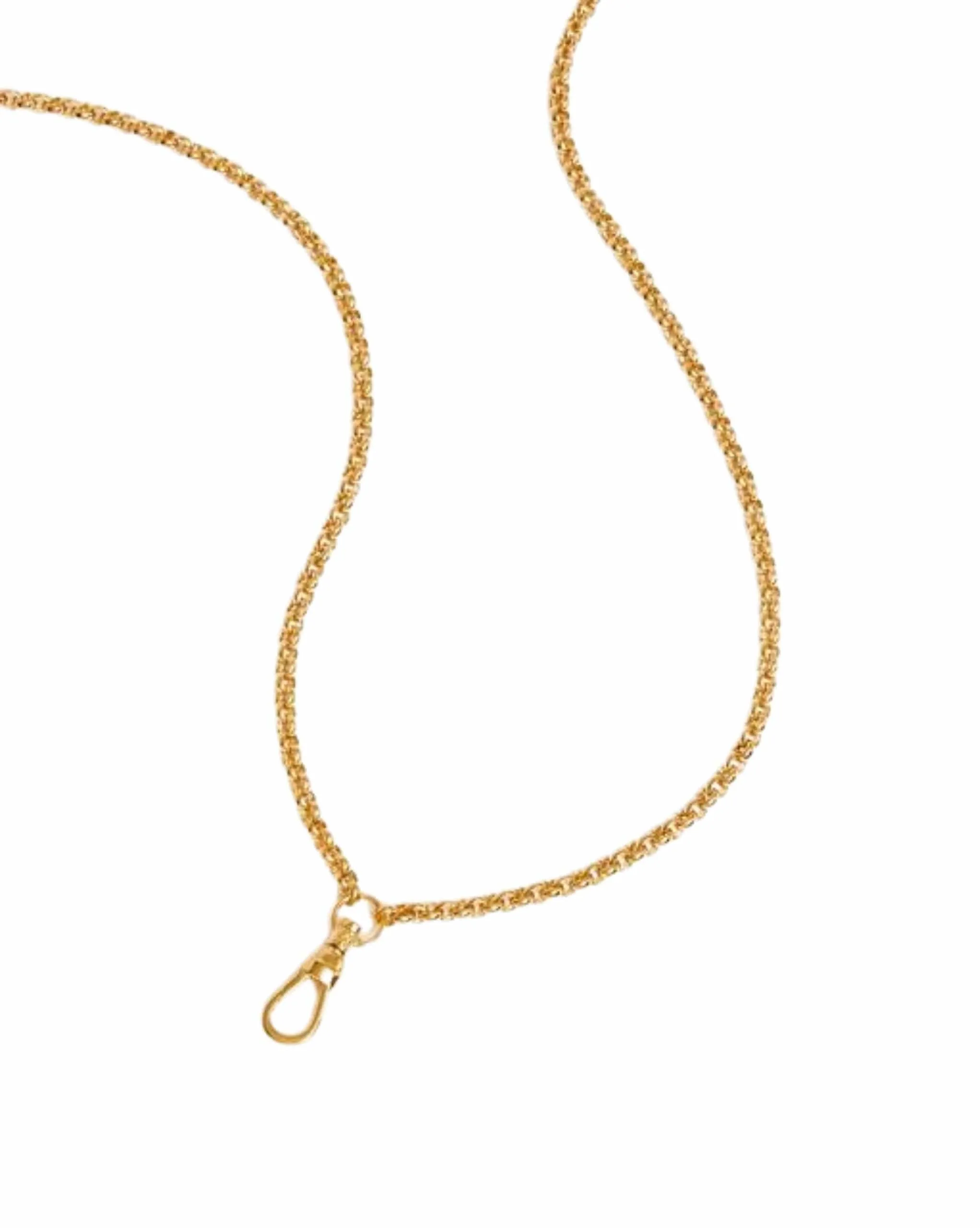 18k Gold Vermeil Your Story Albert Clasp Necklace