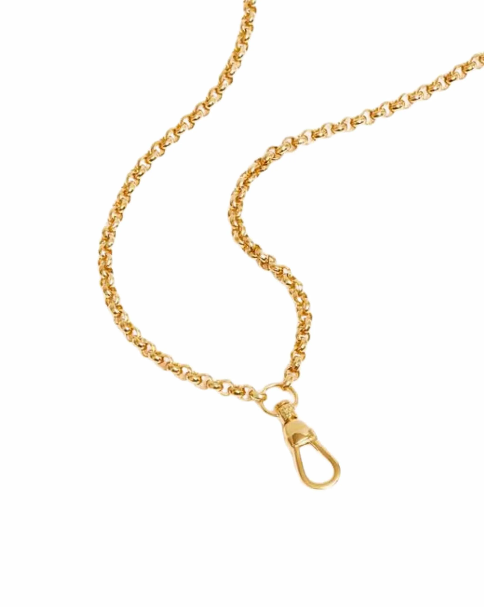 18k Gold Vermeil Your Story Albert Clasp Necklace