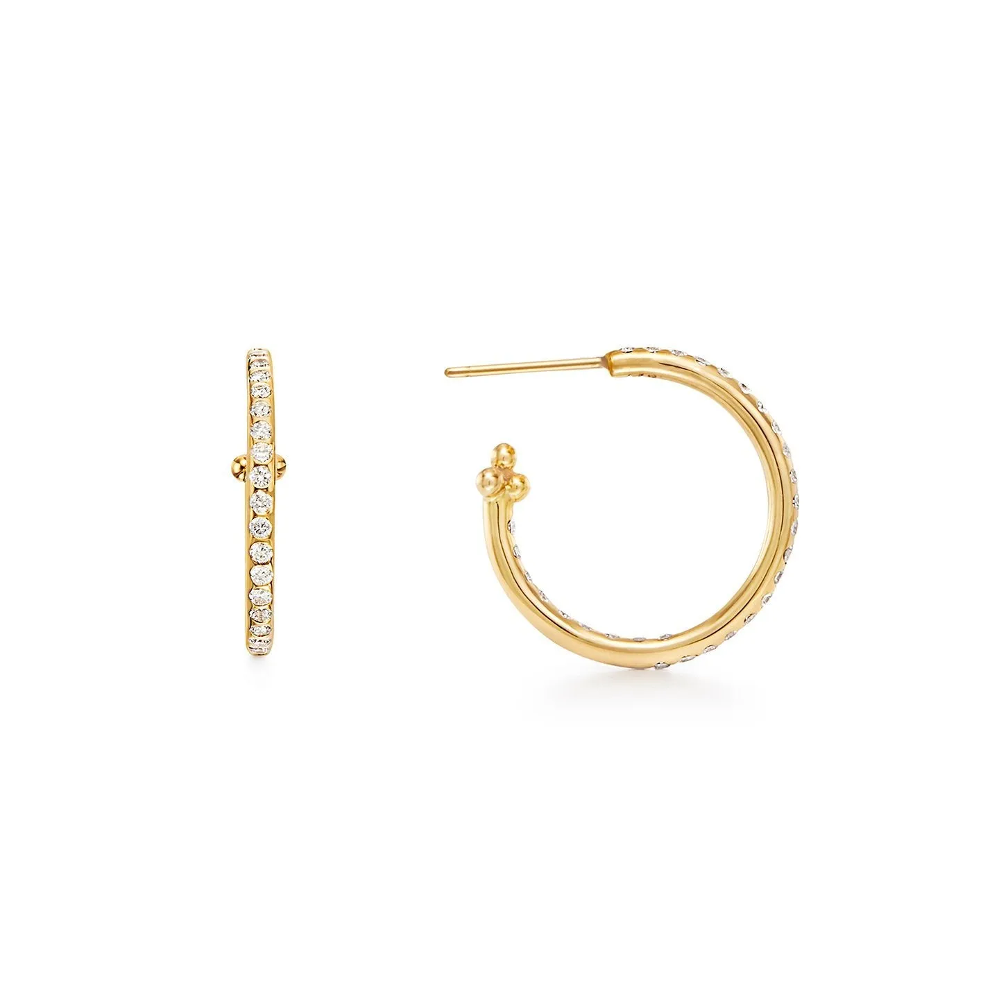 18K Large Hoop Earrings