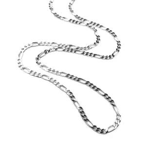 3.0 mm Sterling Silver Figaro Chain | #C5530