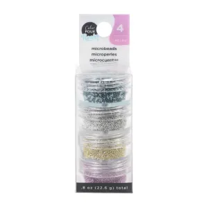 American Crafts Colour Pour Resin Mix-Ins 4 pack - Microbeads*