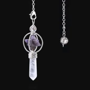 Amulet Charm Healing Crystal Pendulum