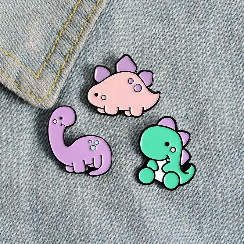 Baby Dino Enamel Pins