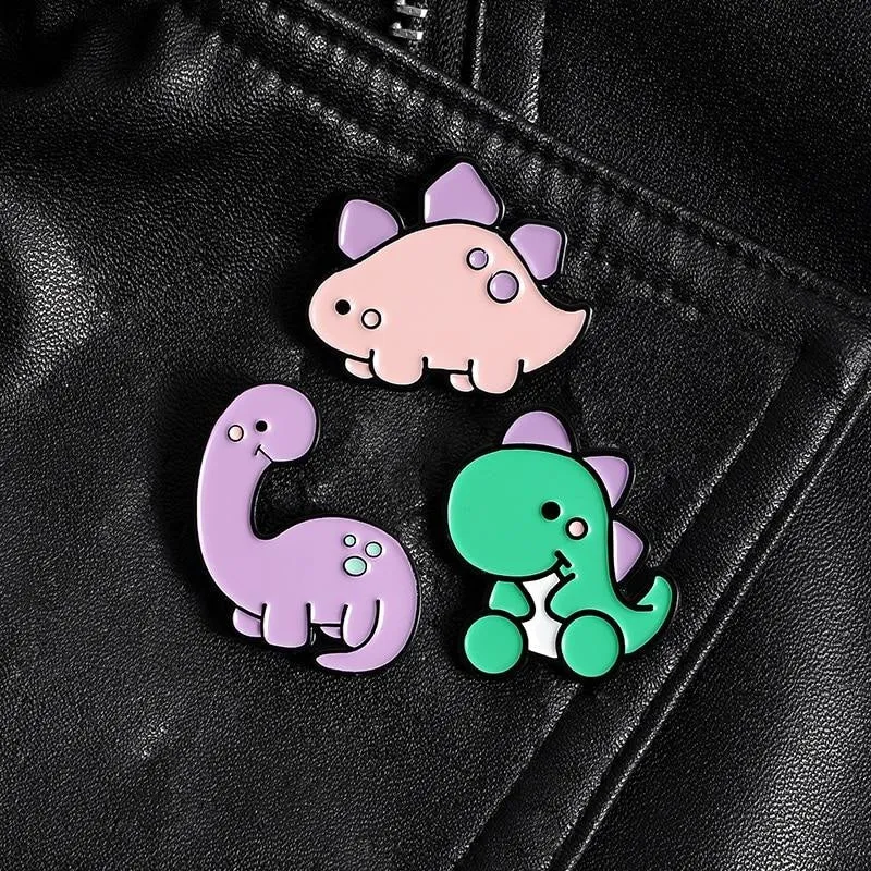 Baby Dino Enamel Pins