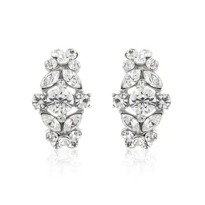 Bejewelled Starlet Clip On Earrings