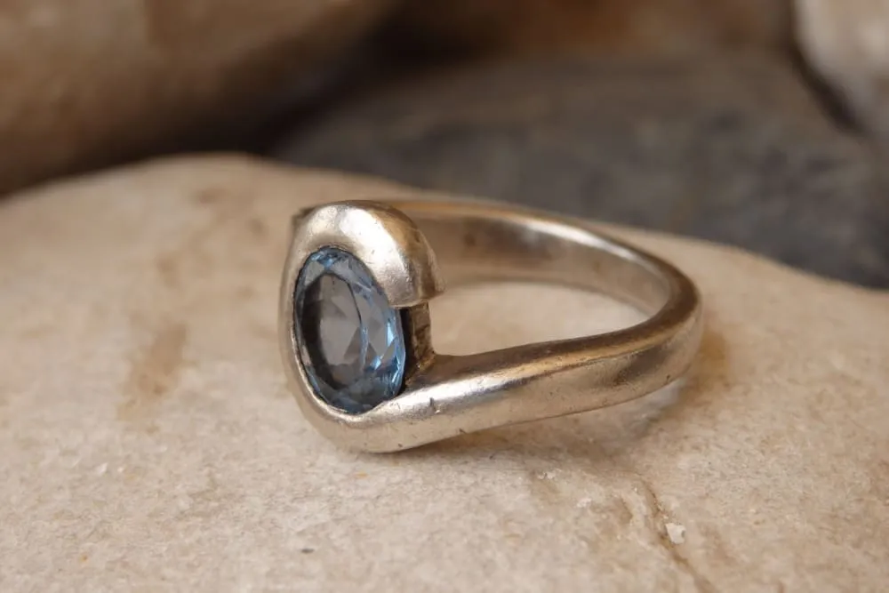 Blue Topaz Ring