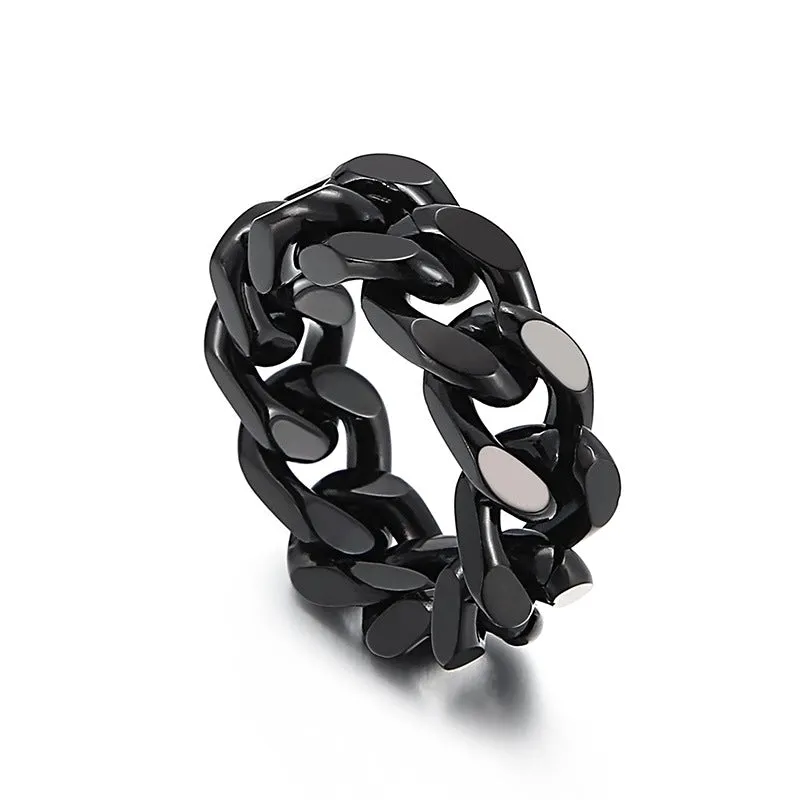 Bold Statement Titanium Steel Wrench Rings for Trendy Men and Women - Planderful Everyday Genie Collection