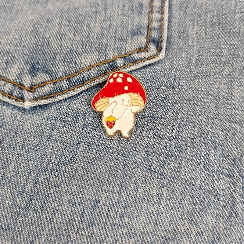 Casual Cute Streetwear Cartoon Character Alloy Enamel Unisex Brooches