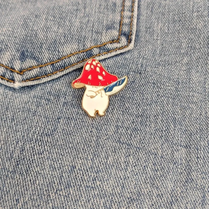 Casual Cute Streetwear Cartoon Character Alloy Enamel Unisex Brooches