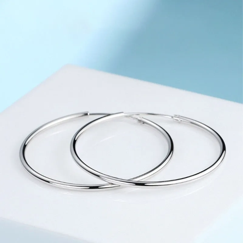 Classic Big Hoop Earrings