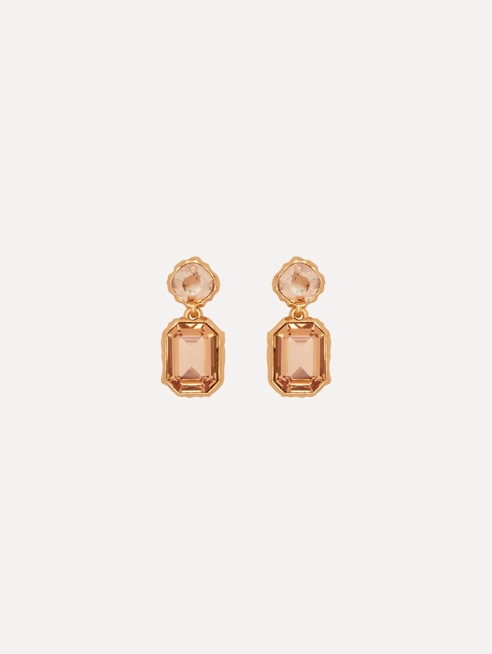 Classic Crystal Drop Earrings