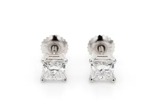 Classic Princess Earrings 2.0 CTW. IGI Certified