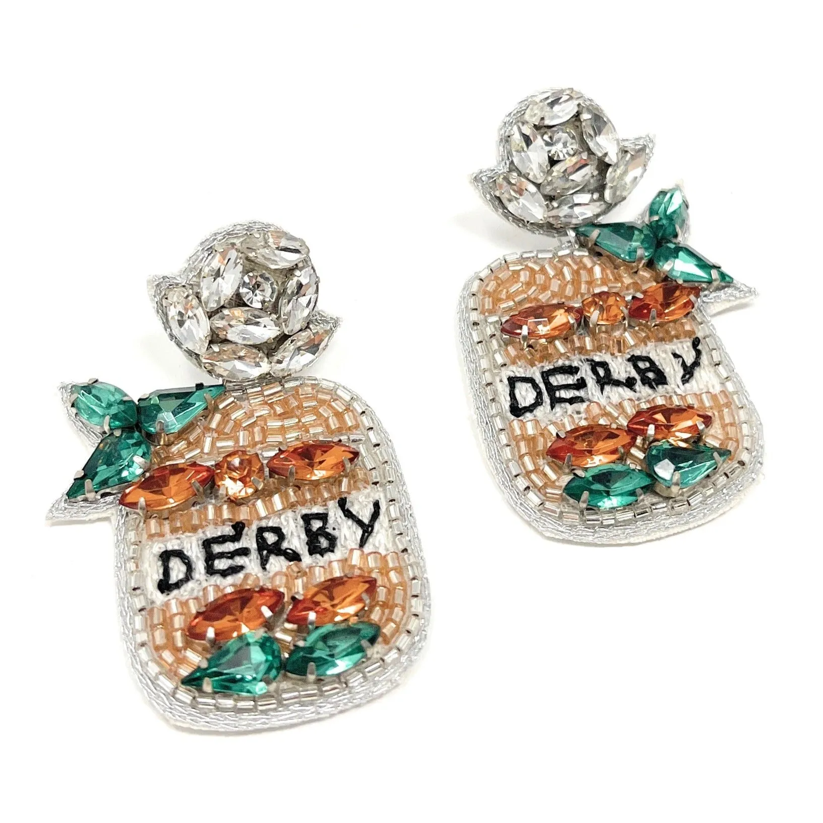 Derby Beaded Earrings