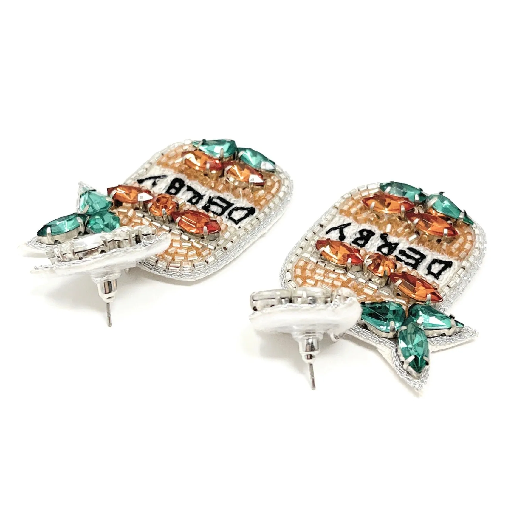 Derby Beaded Earrings