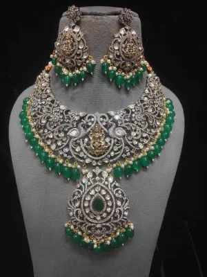 Designer Victorian Kundan Necklace Set