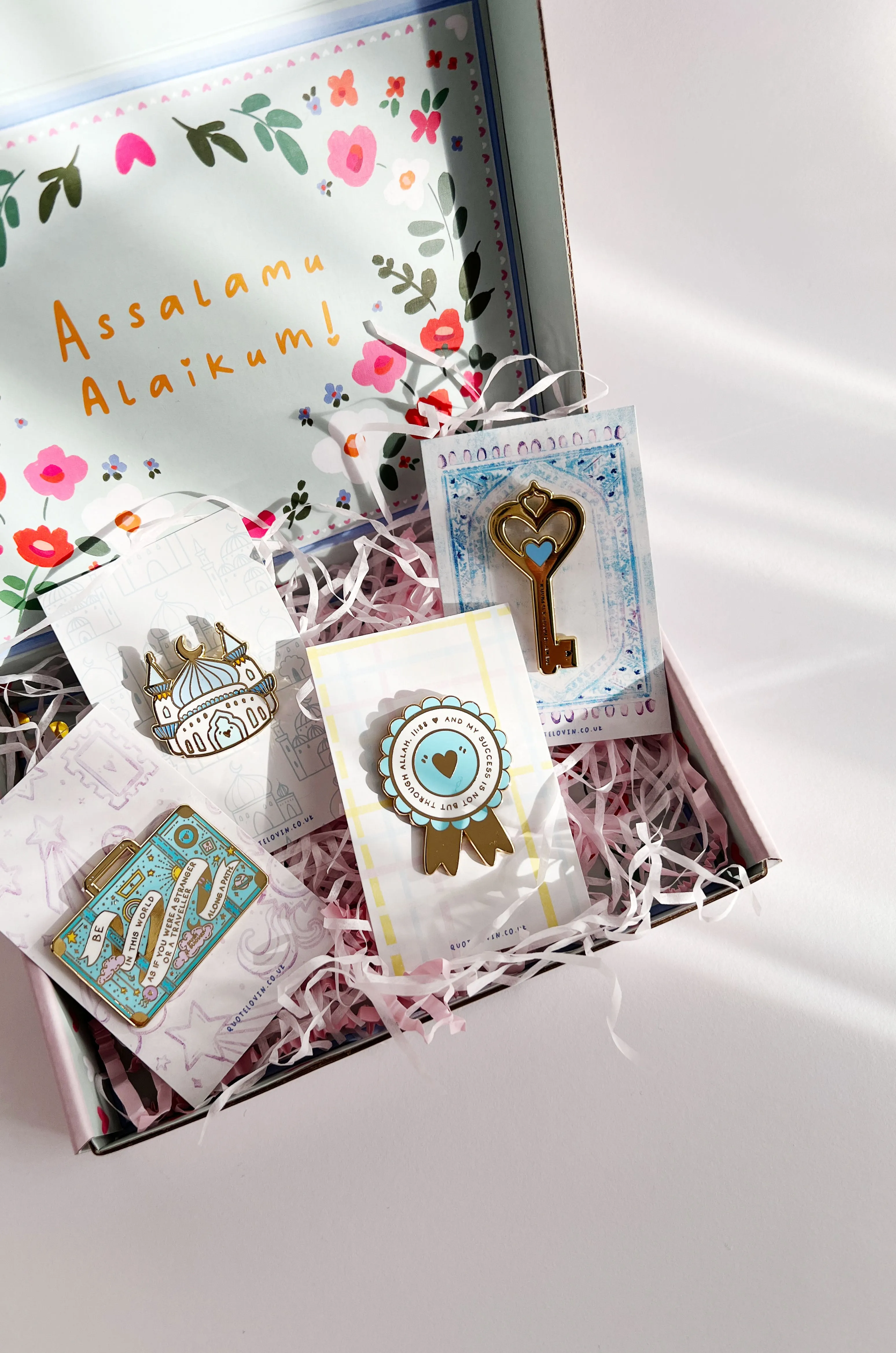 Enamel pin collection | Quote Lovin' | Eid Letterbox gift