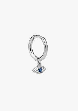 Eye Hoop Piercing Silver