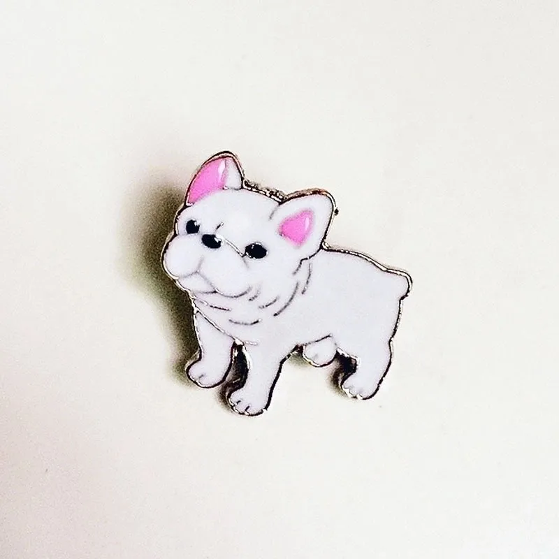 Fashion Pin Dog Alloy Enamel Unisex Brooches