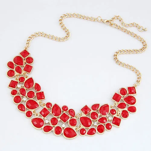 Fashion Statement Necklaces & Pendants for Women Collier Femme Vintage Maxi Necklace Collares Mujer Kolye Jewelry Bijoux