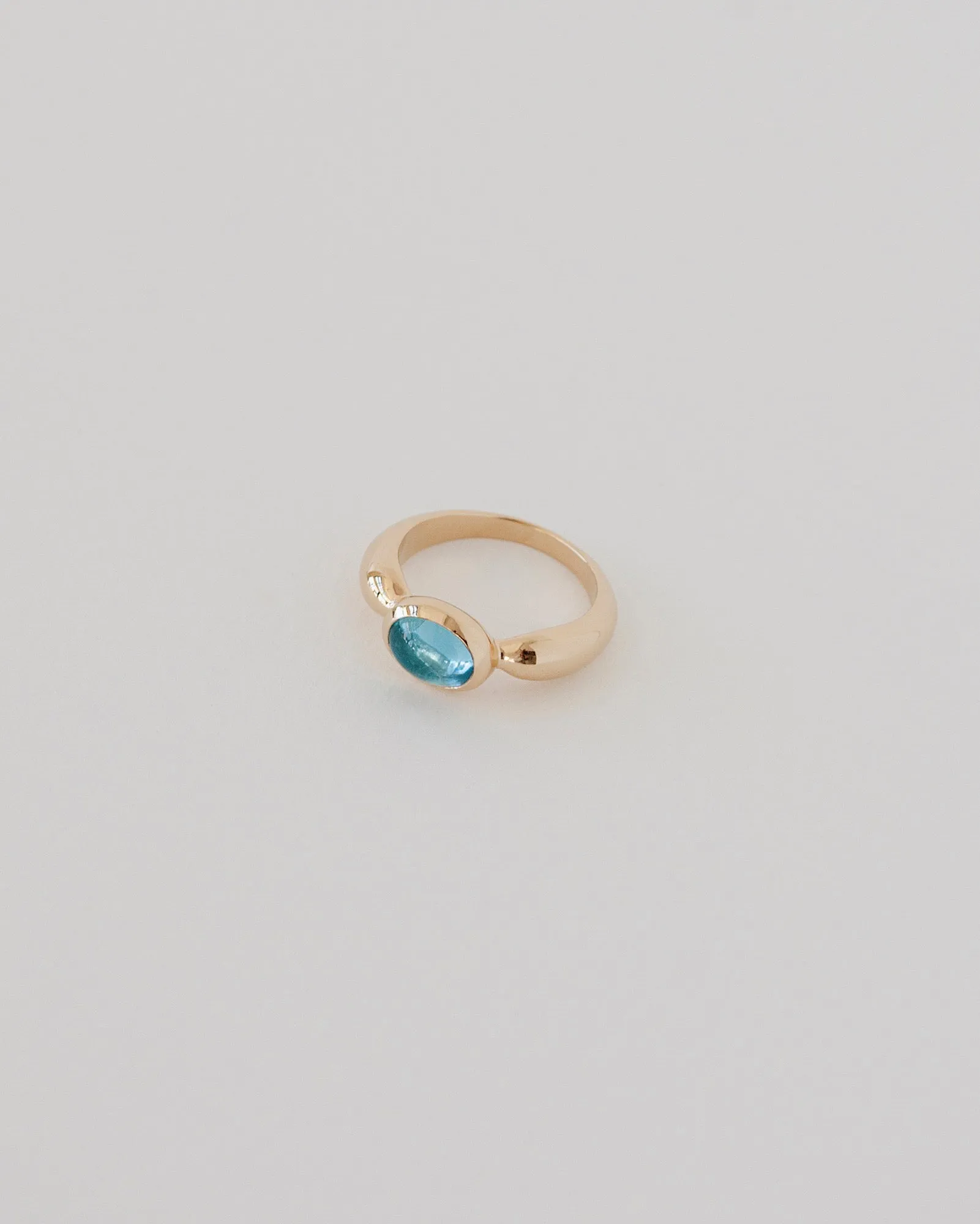 GARNER RING | BLUE TOPAZ