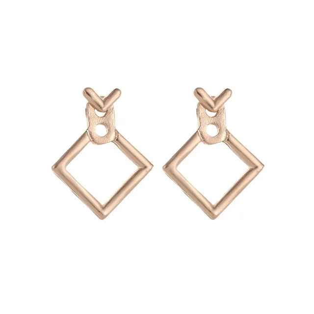 Geometric Stud Earrings