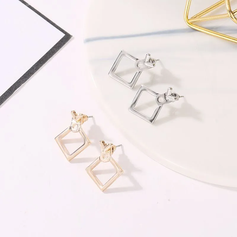 Geometric Stud Earrings