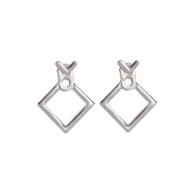 Geometric Stud Earrings