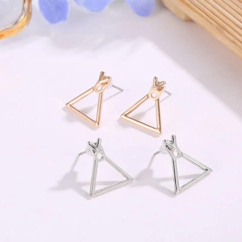 Geometric Stud Earrings