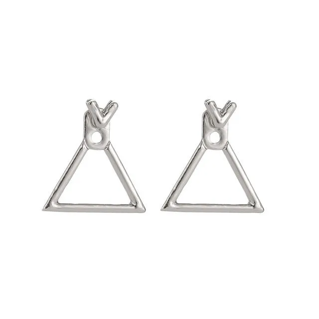 Geometric Stud Earrings