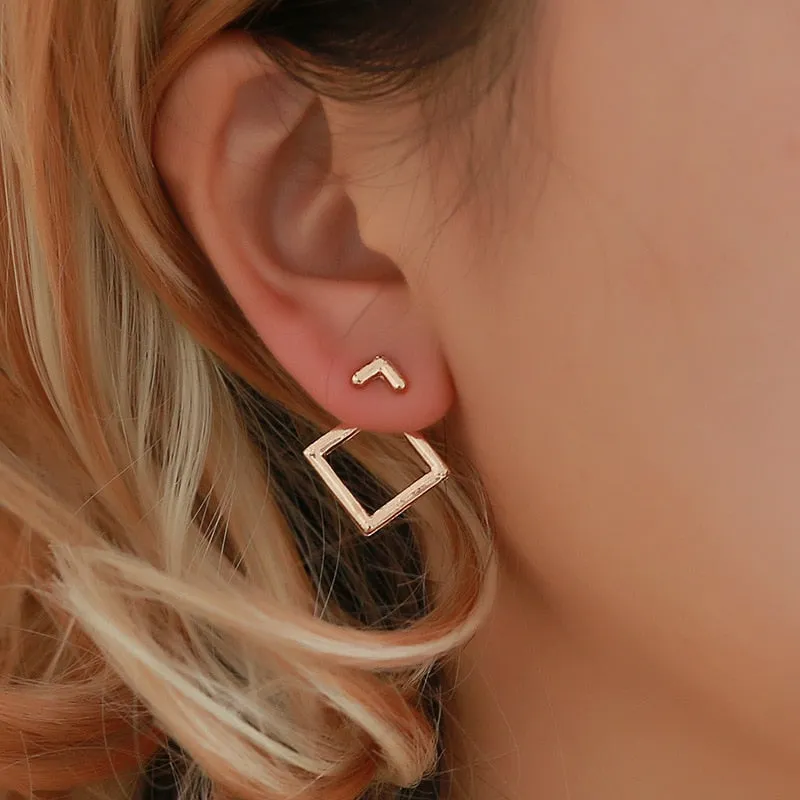 Geometric Stud Earrings