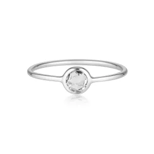 Georgini - Eos Sterling Silver White Topaz Ring