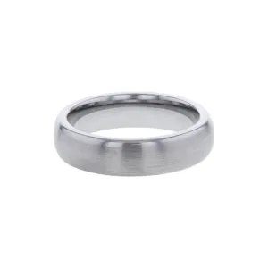 Heath Tungsten Domed Wedding Ring - 6mm