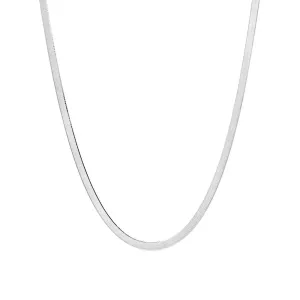 Herringbone Chain, Silver 16"