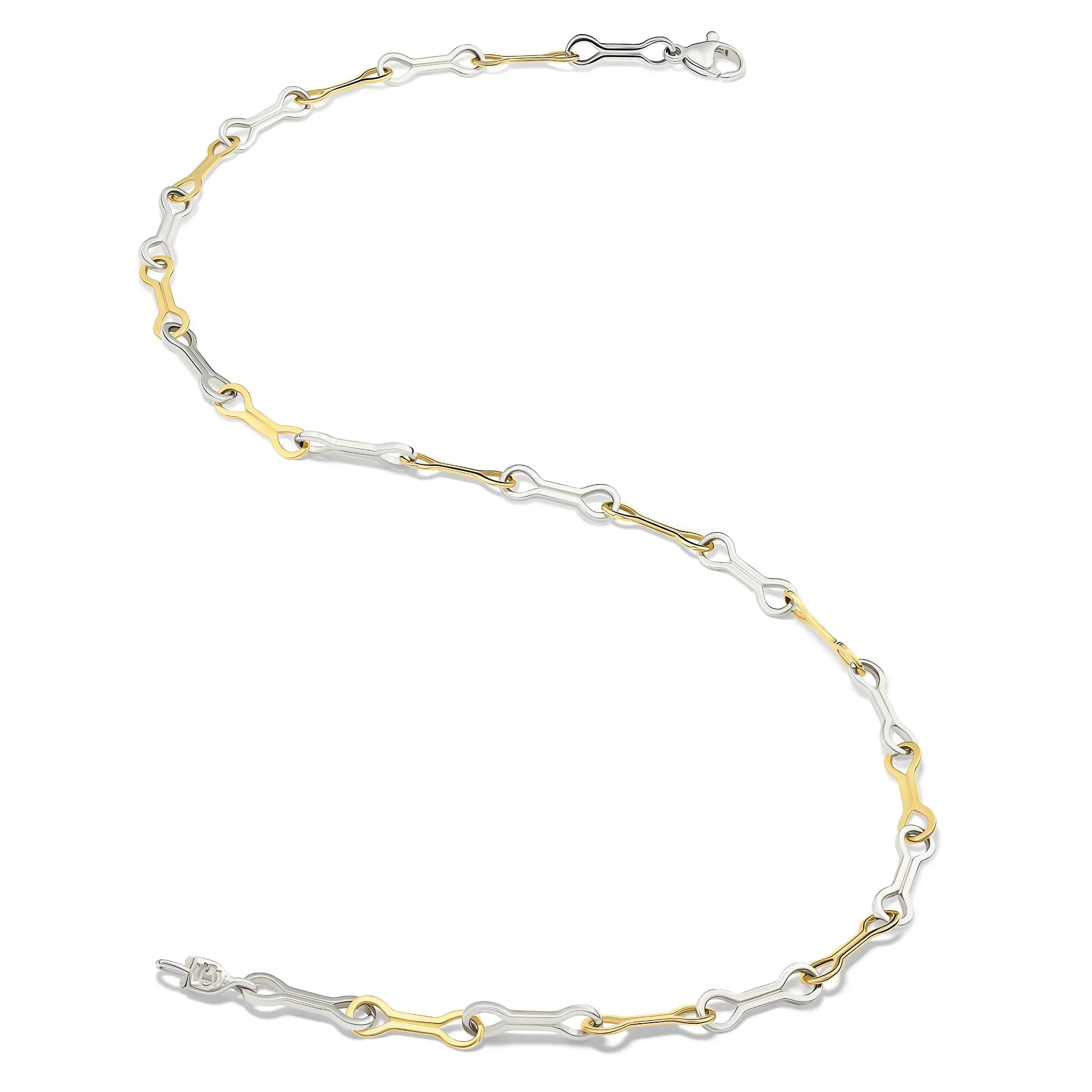 Ilex Chain Yellow Gold & Silver