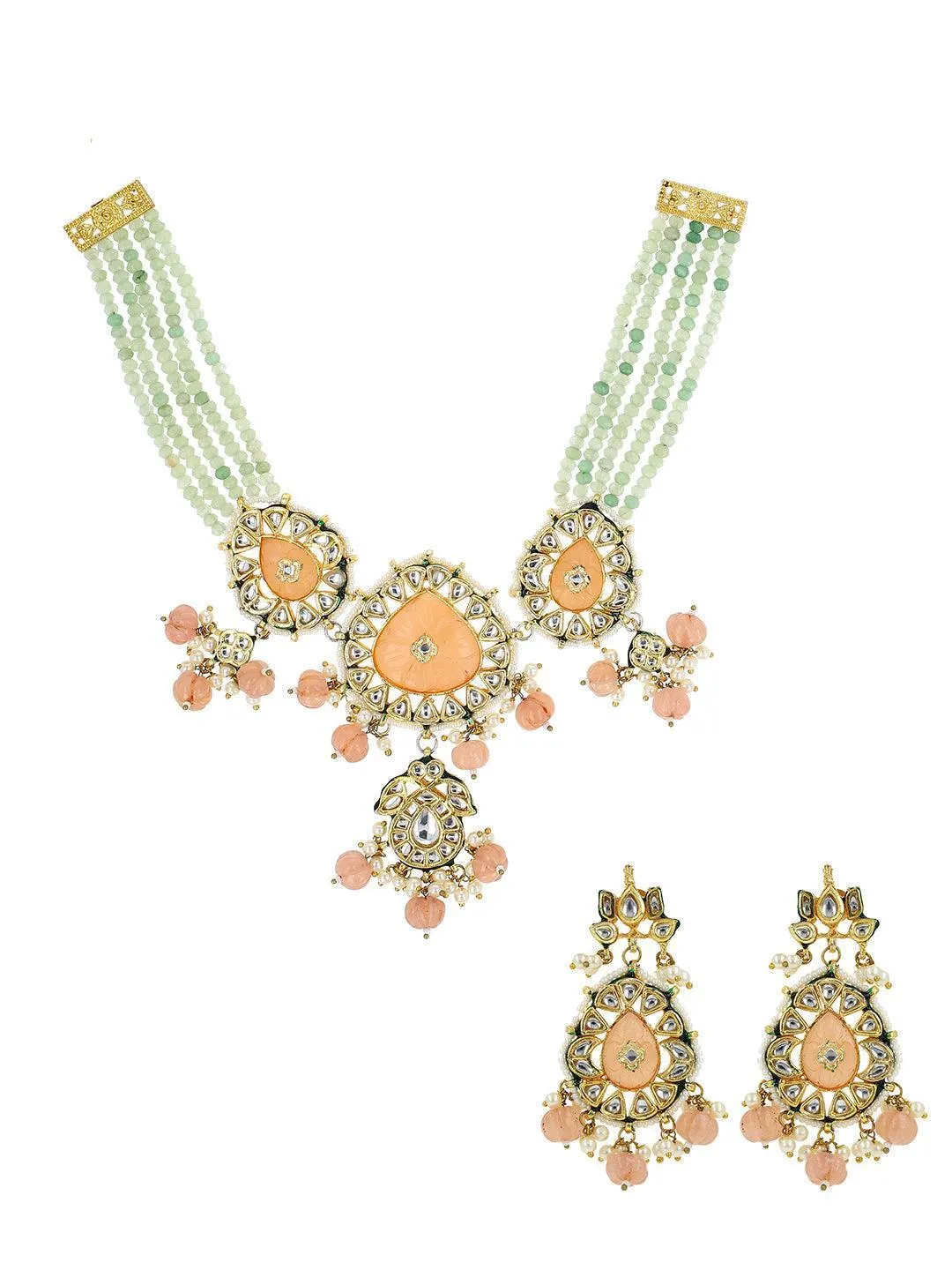 Kinjal In Pendant Choker Set