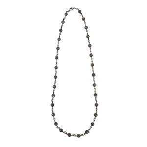 Labradorite Bead Chain Necklace