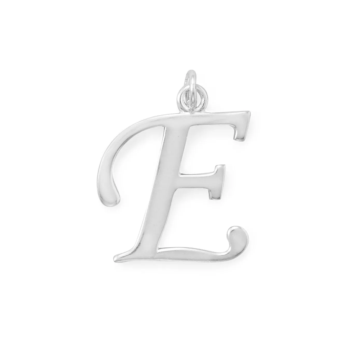 Large Polished Letter Pendant (A-Z)