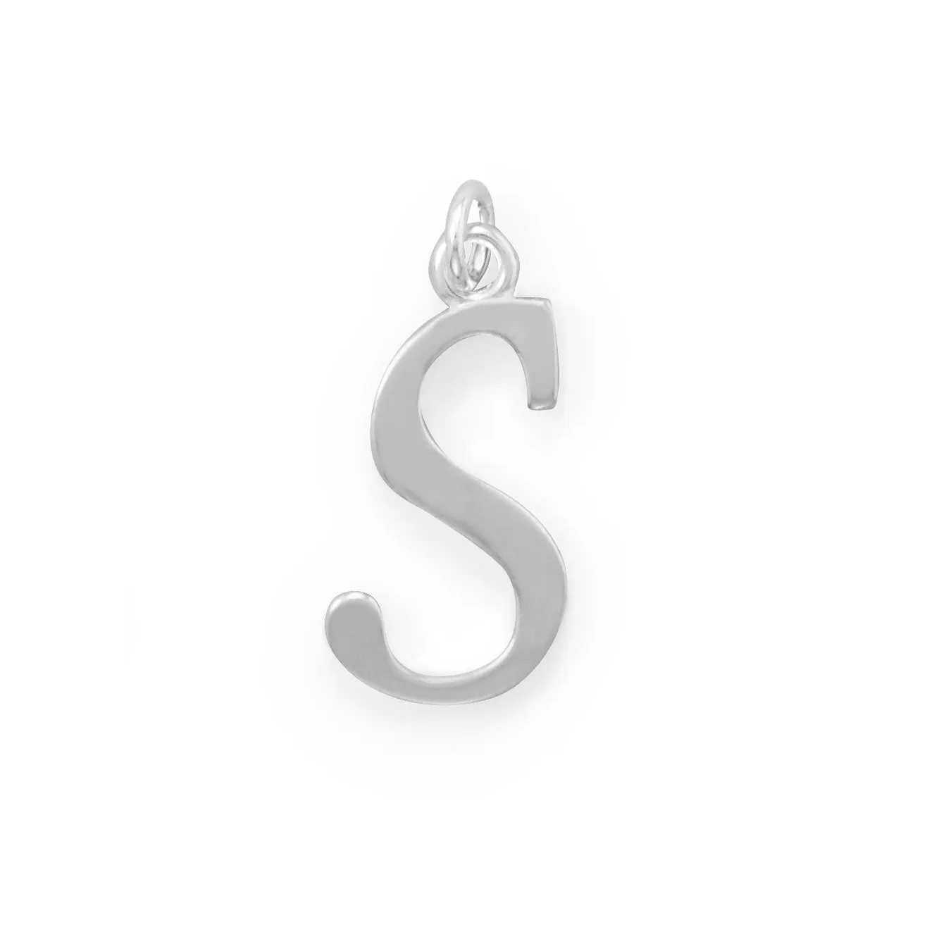 Large Polished Letter Pendant (A-Z)