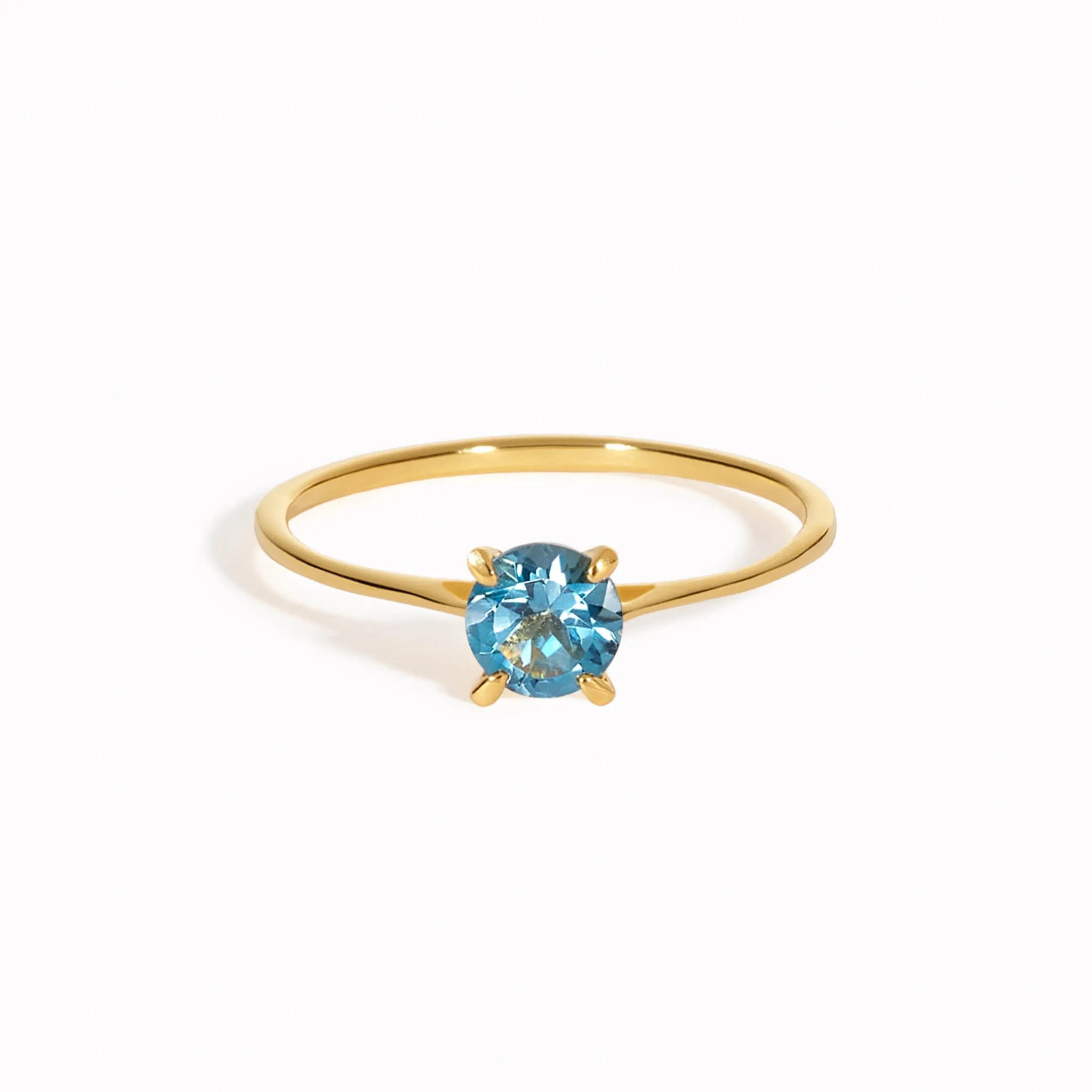 London Blue Topaz Ring - Lilly