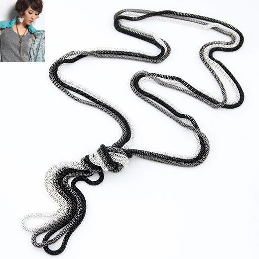 Long Chains Necklace for Women Collier Punk Fashion Multilayer Statement Necklaces & Pendants Jewelry