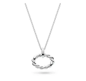 Marina Rope Twist Oval Necklace