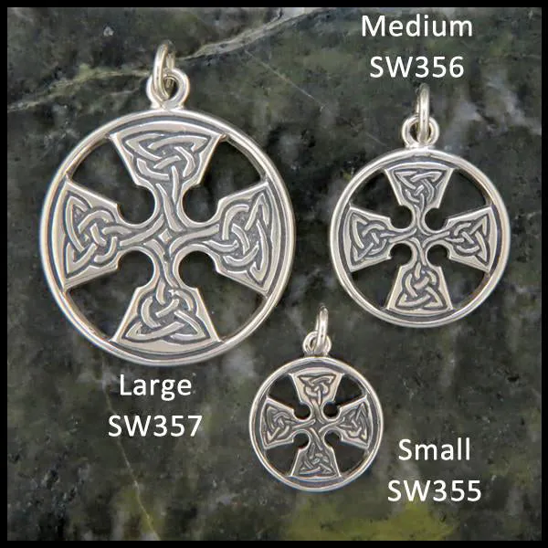 Medallion Cross Pendants