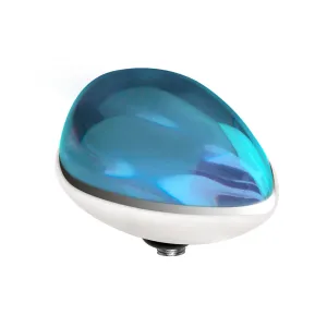 MelanO Pear Gem 14mm - Spinel/SS