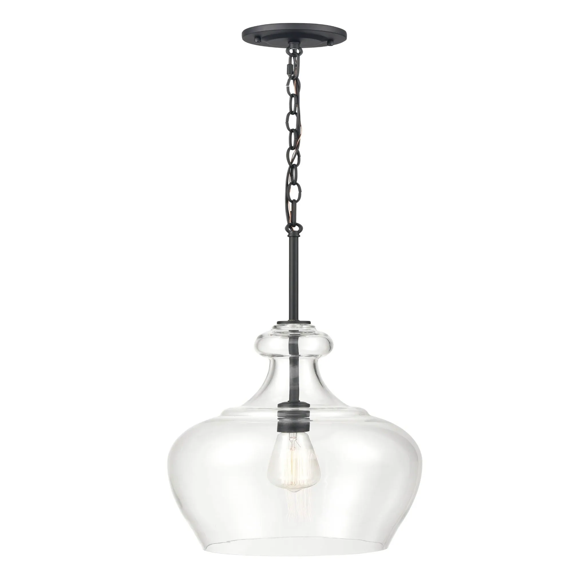 Millennium Lighting 1 Light 16" Pendant light, Corra Collection