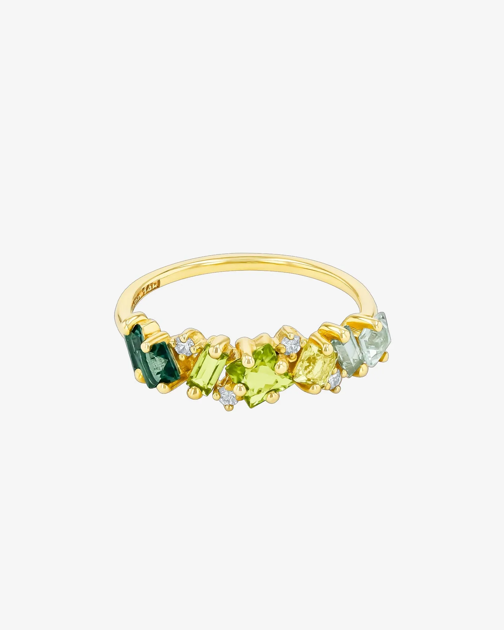 Nadima Green Ombre Half Band