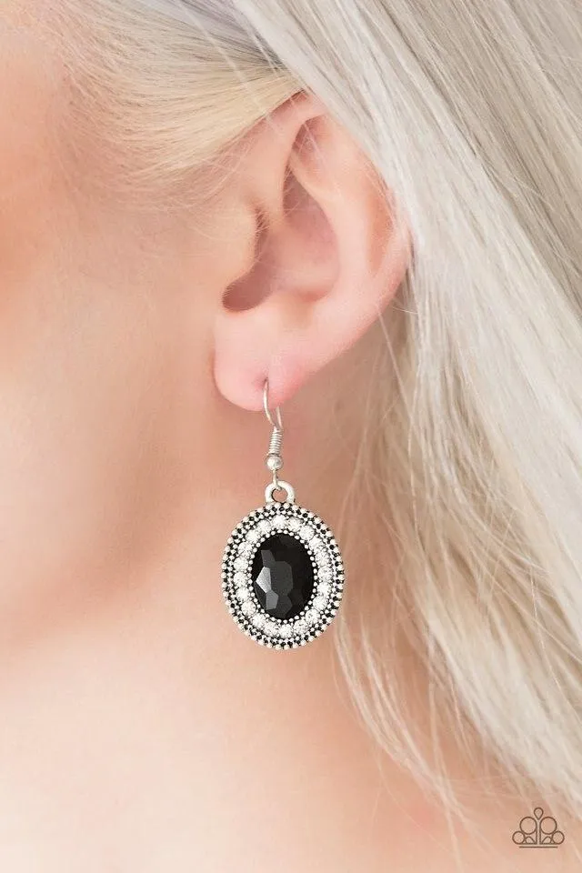 Paparazzi Earrings - Wonderfully West Side Story - Black