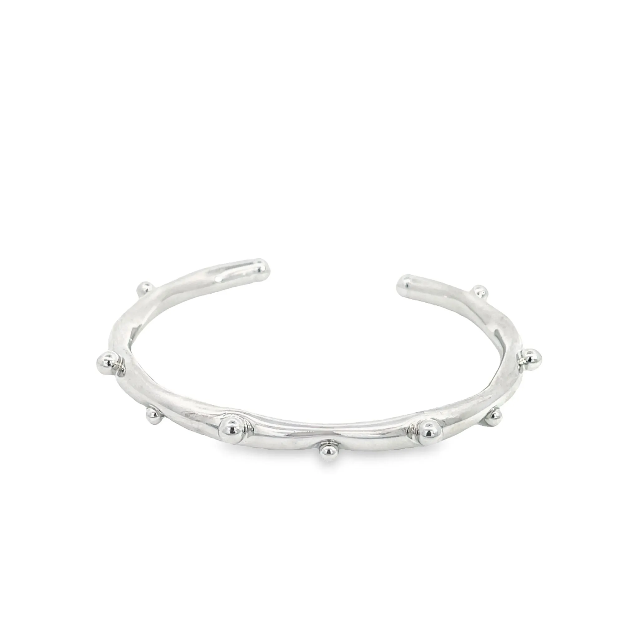 Plain Ball Bead Bangle (H210)(B125)