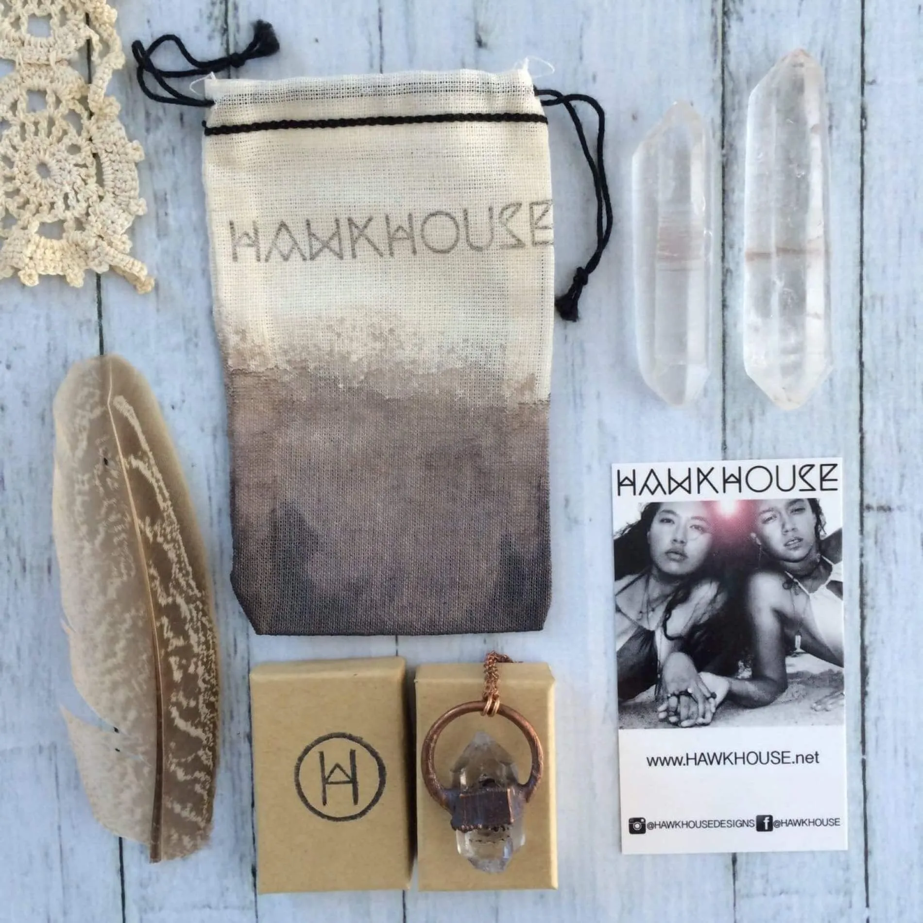 Raw crystal pendulum | Electroformed crystal pendulum