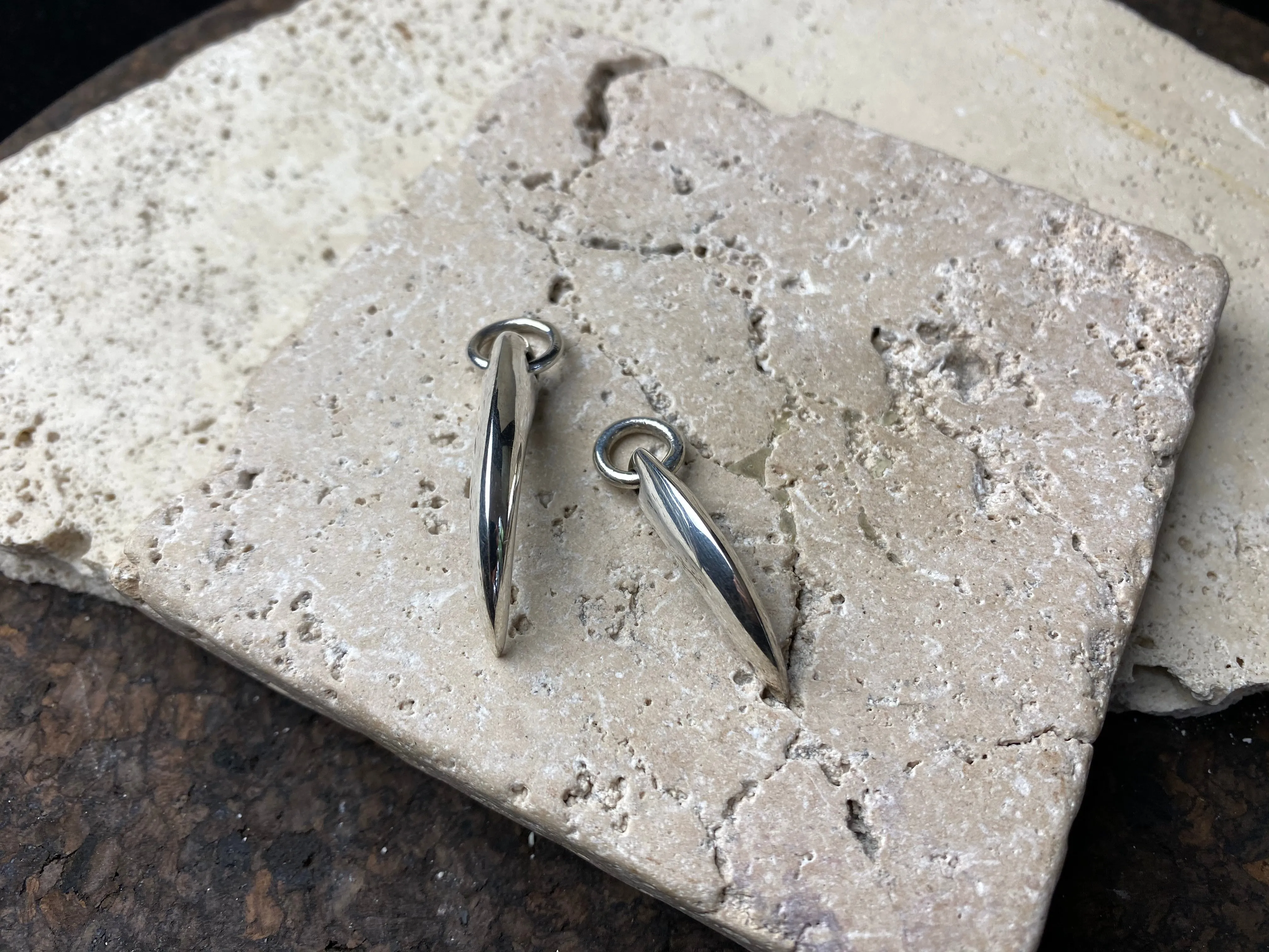 Silver Claw Pendant - Two Sizes